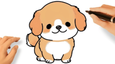 Cute:-4m9c9_Ygcs= Dog Drawings