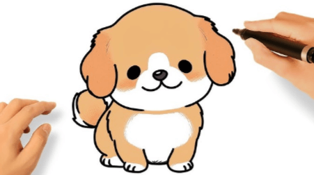 Cute:-4m9c9_Ygcs= Dog Drawings