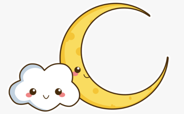 Cute:7-Pza_Rlnbm= Moon Clipart