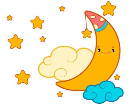 Cute:7-Pza_Rlnbm= Moon Clipart