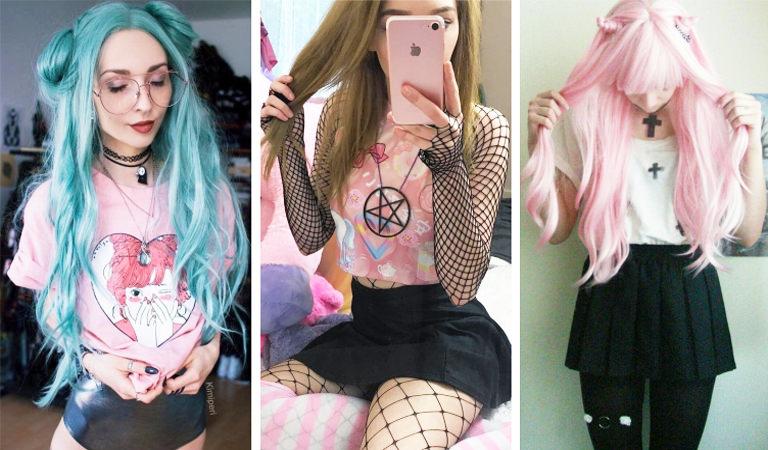 Aesthetic:2kdkmc_Pzvi= Pastel Goth