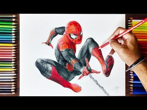 Art:2n67ydman2y= How to Draw Spider-Man