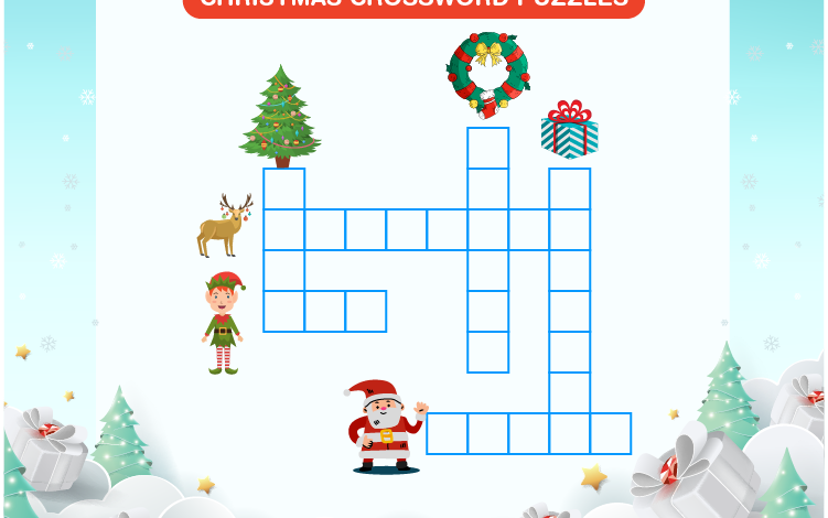 Printable:1wvla0pbary= Christmas Crossword