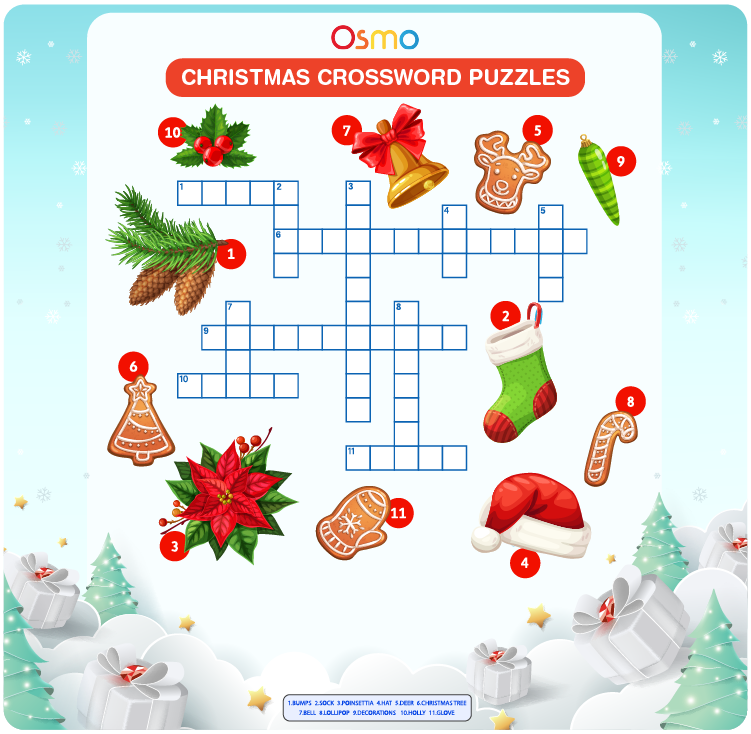 Printable:1wvla0pbary= Christmas Crossword