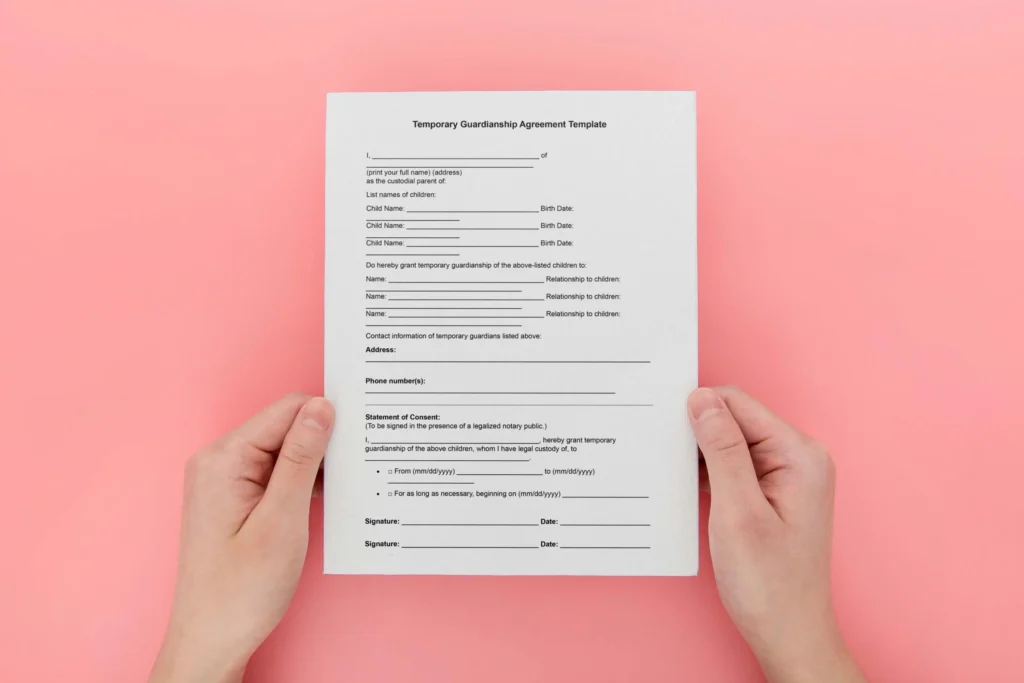 Printable:-3vyiqdk1nc= Temporary Guardianship Form