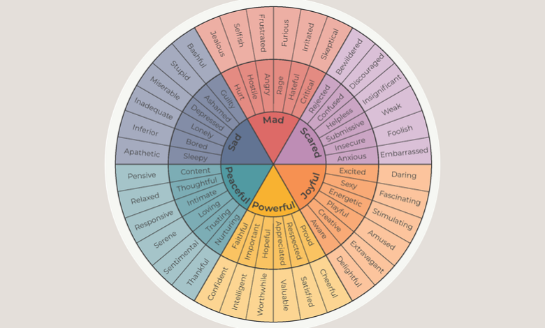 Printable:5th6i_3wlcw= Feelings Wheel Pdf