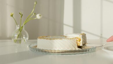 large white cap pleated