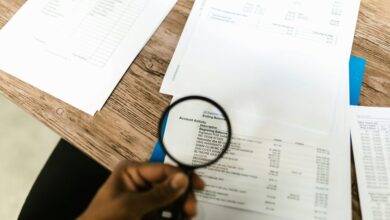 account data review identifiers and numbers